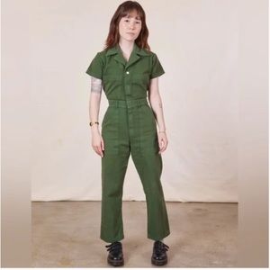Green Big Bud Press Jumpsuit